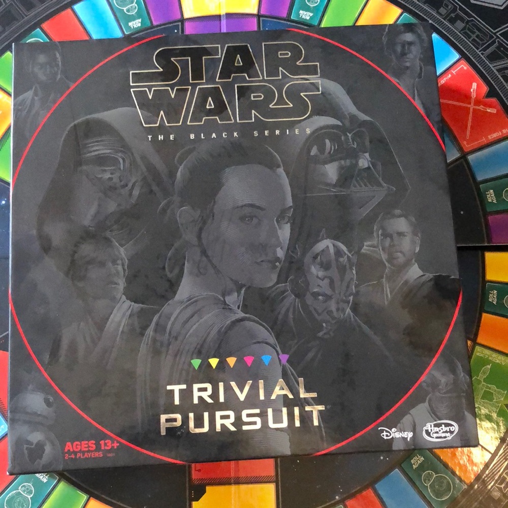 Hasbro Star Wars The Black Series Trivial Pursuit Board Game